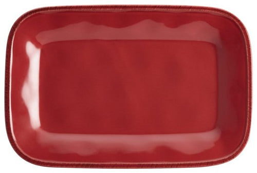 Rachael Ray - Cucina Rectangular Platter - Cranberry Red